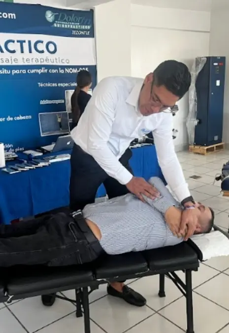 Programa Dolorfin Empresarial – quiropráctica y bienestar laboral para empresas
